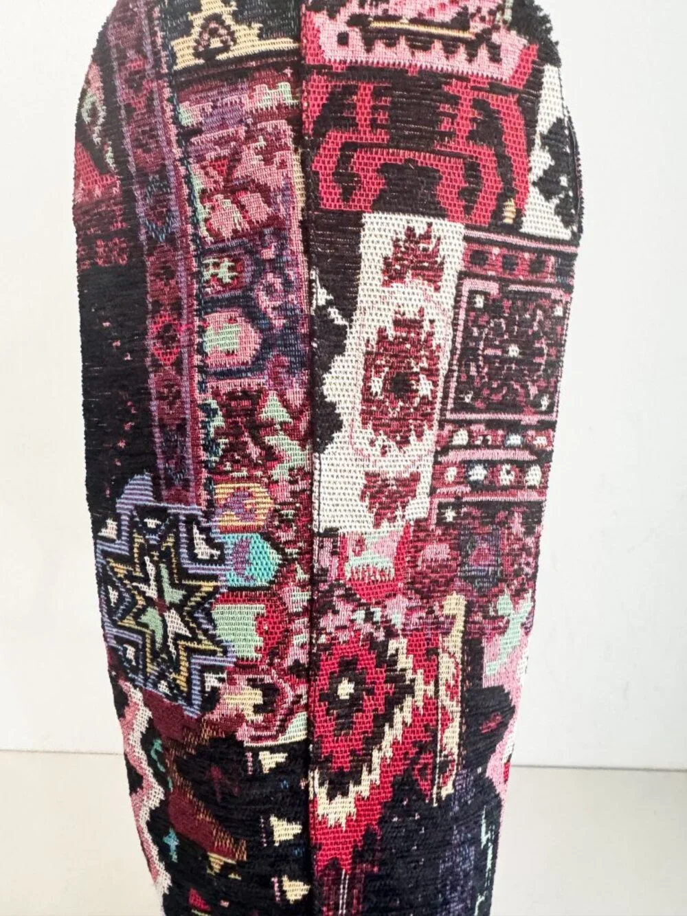JESSICA SIMPSON JS-RAVYN Tapestry Canvas Boho Southwestern Tall Boots 5
